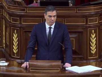Pedro Sánchez en el Congreso Pedro Sánchez en el Congreso