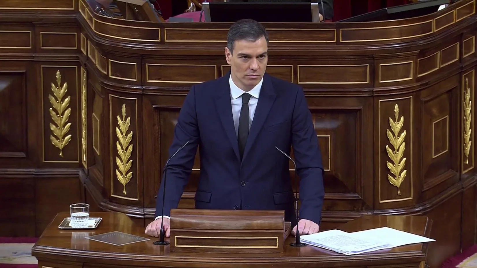 Pedro Sánchez en el Congreso