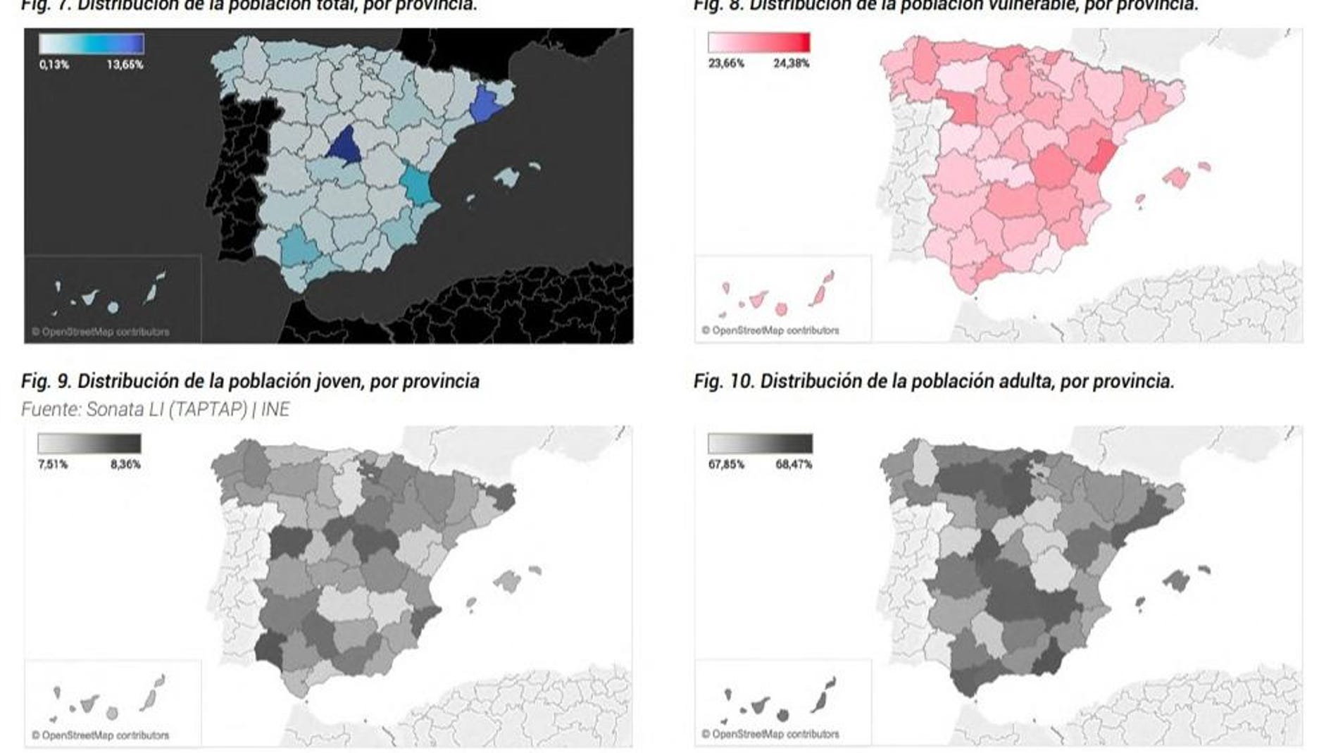 Un analisis geoespacial identifica las provincias mas vulnerables a la COVID 19