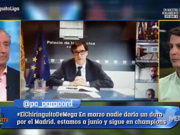 Juanfe Sanz, en 'El Chiringuito': "Sergio Ramos no ha querido prestarse a la reunión con el Gobierno" Juanfe Sanz, en 'El Chiringuito': "Sergio Ramos no ha querido prestarse a la reunión con el Gobierno"