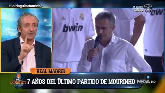 Josep Pedrerol reveló una anécdota inédita con José Mourinho: "Dormí solo una hora..." Josep Pedrerol reveló una anécdota inédita con José Mourinho: "Dormí solo una hora..."