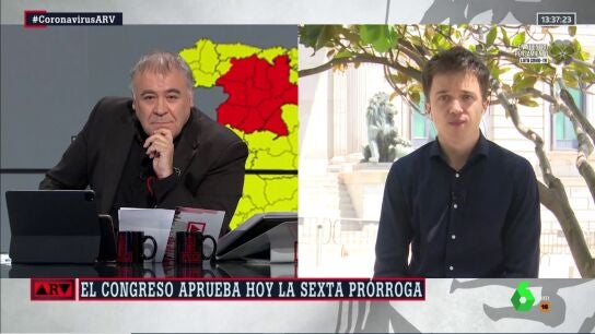 &Iacute;&ntilde;igo Errej&oacute;n, en ARV