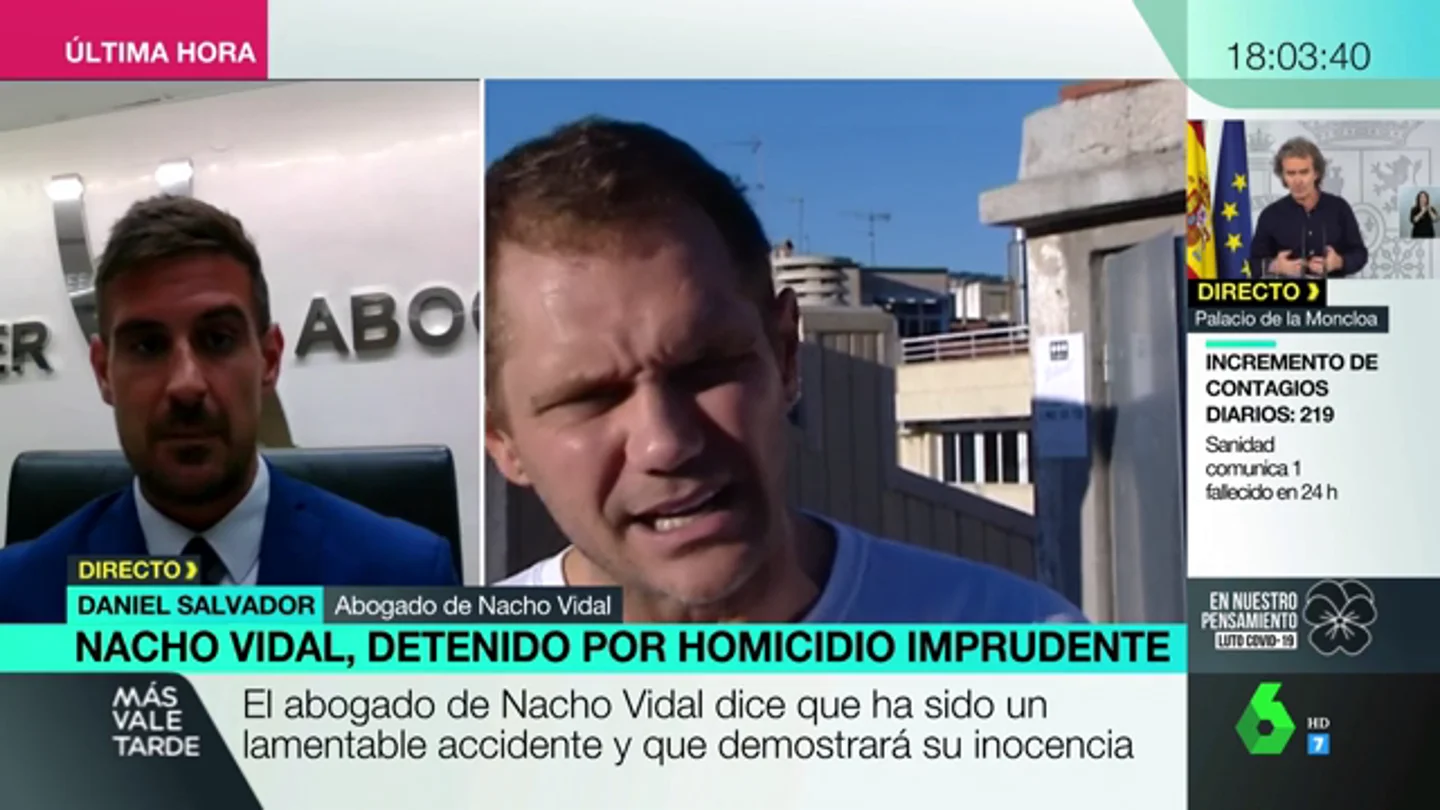 Nacho Vidal "no se siente responsable" de la muerte de José Luis Abad e hizo "todo lo posible para evitar ese fatídico desenlace" Nacho Vidal "no se siente responsable" de la muerte de José Luis Abad e hizo "todo lo posible para evitar ese fatídico desenlace"