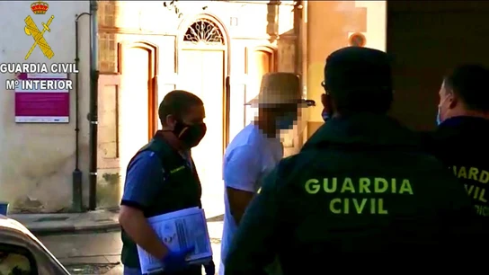 Nacho Vidal detenido por la Guardia Civil en la operación 'Yurta' Nacho Vidal detenido por la Guardia Civil en la operación 'Yurta'
