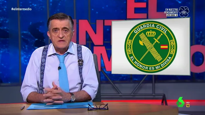 El Gran Wyoming critica los errores en los informes de la Guardia Civil: "Esperemos que las guerras políticas internas no sigan manchando la imagen del cuerpo"