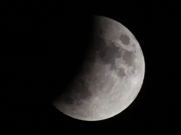 Imagen de archivo de un eclipse lunar