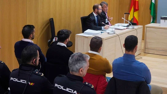 'La Manada' durante el juicio La Manada