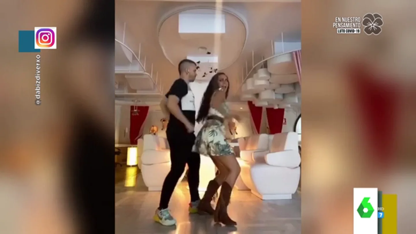 El sensual baile de Cristina Pedroche y Dabiz Muñoz en Tik Tok con final inesperado El sensual baile de Cristina Pedroche y Dabiz Muñoz en Tik Tok con final inesperado