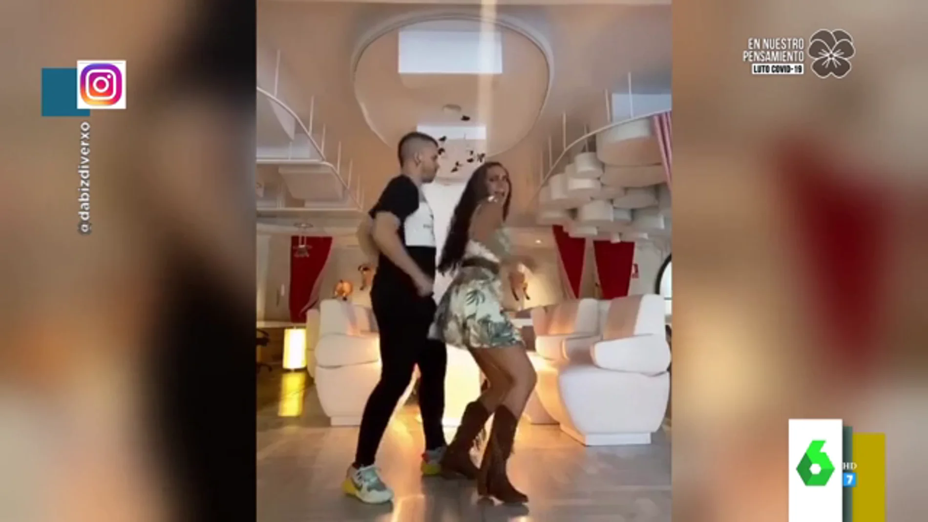 El sensual baile de Cristina Pedroche y Dabiz Muñoz en Tik Tok con final inesperado