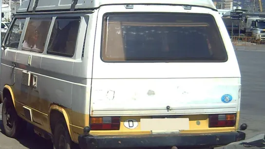Autocaravana VW T3 Westfalia del sospechoso Autocarabana VW T3 Westfalia del sospechoso