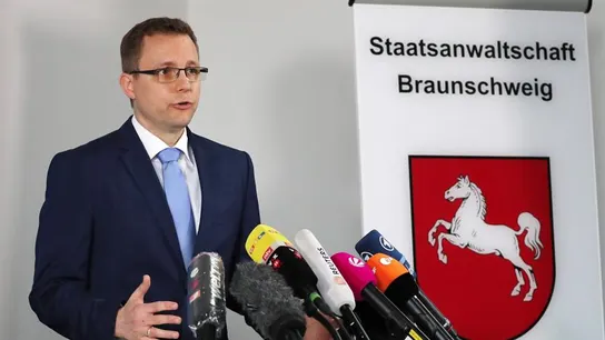 El portavoz de la Fiscalía de Braunschweig, Christian Wolter. El portavoz de la Fiscalía de Braunschweig, Christian Wolter.