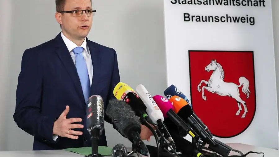 El portavoz de la Fiscalía de Braunschweig, Christian Wolter.