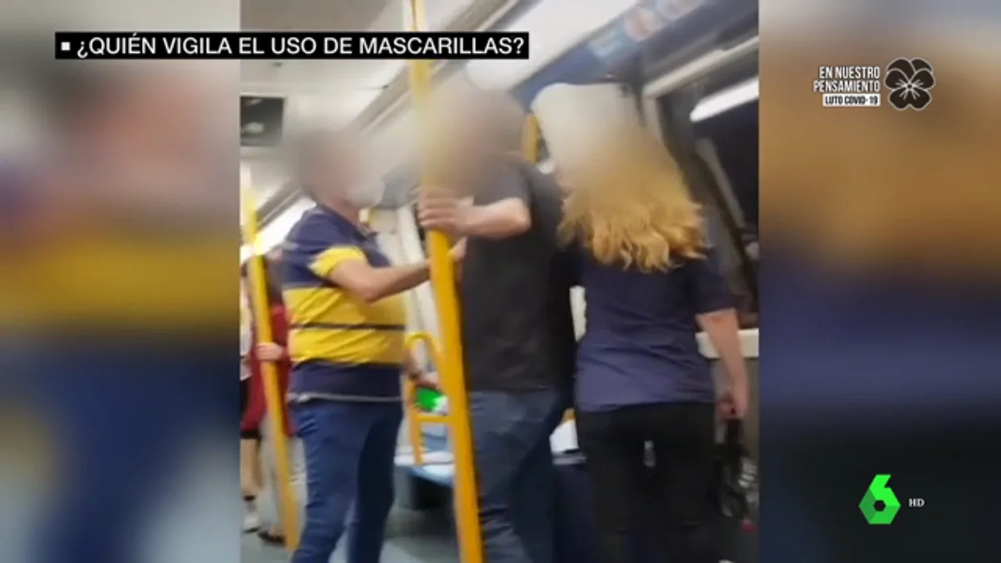 Discusión en el Mero por el uso de la mascarilla Discusión en el Mero por el uso de la mascarilla