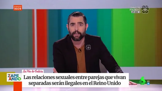 Reino Unido prohíbe el sexo entre personas que no vivan juntas Reino Unido prohíbe el sexo entre personas que no vivan juntas