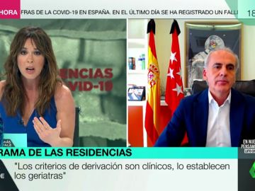 Enrique Ruiz Escudero defiende que son los geriatras quienes deciden el traslado de los pacientes de residencias a hospitales Enrique Ruiz Escudero defiende que son los geriatras quienes deciden el traslado de los pacientes de residencias a hospitales