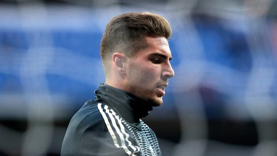 Luca Zidane, con el Real Madrid en una imagen de archivo Luca Zidane, con el Real Madrid en una imagen de archivo