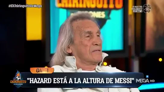 'Loco' Gatti lo tiene claro: "Eden Hazard está a la altura de Leo Messi" 'Loco' Gatti lo tiene claro: "Eden Hazard está a la altura de Leo Messi"