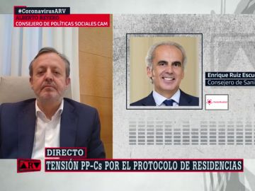 El consejero de Políticas Sociales de Madrid responde al de Sanidad: "Dice que no he ido a reuniones a las que no se me convocó nunca" El consejero de Políticas Sociales de Madrid responde al de Sanidad: "Dice que no he ido a reuniones a las que no se me convocó nunca"