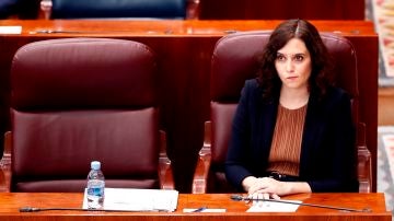 La presidenta de la Comunidad de Madrid, Isabel Díaz Ayuso