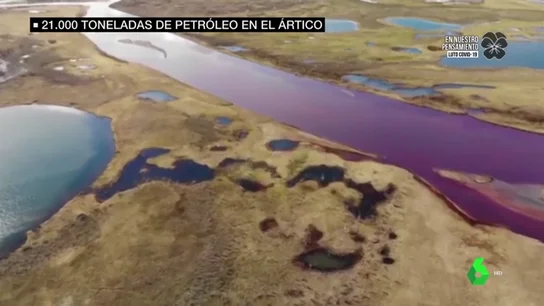 Más de 21.000 toneladas de petróleo se vierten en el Ártico: las imágenes de la mayor catástrofe ambiental de los últimos 30 años Más de 21.000 toneladas de petróleo se vierten en el Ártico: las imágenes de la mayor catástrofe ambiental de los últimos 30 años