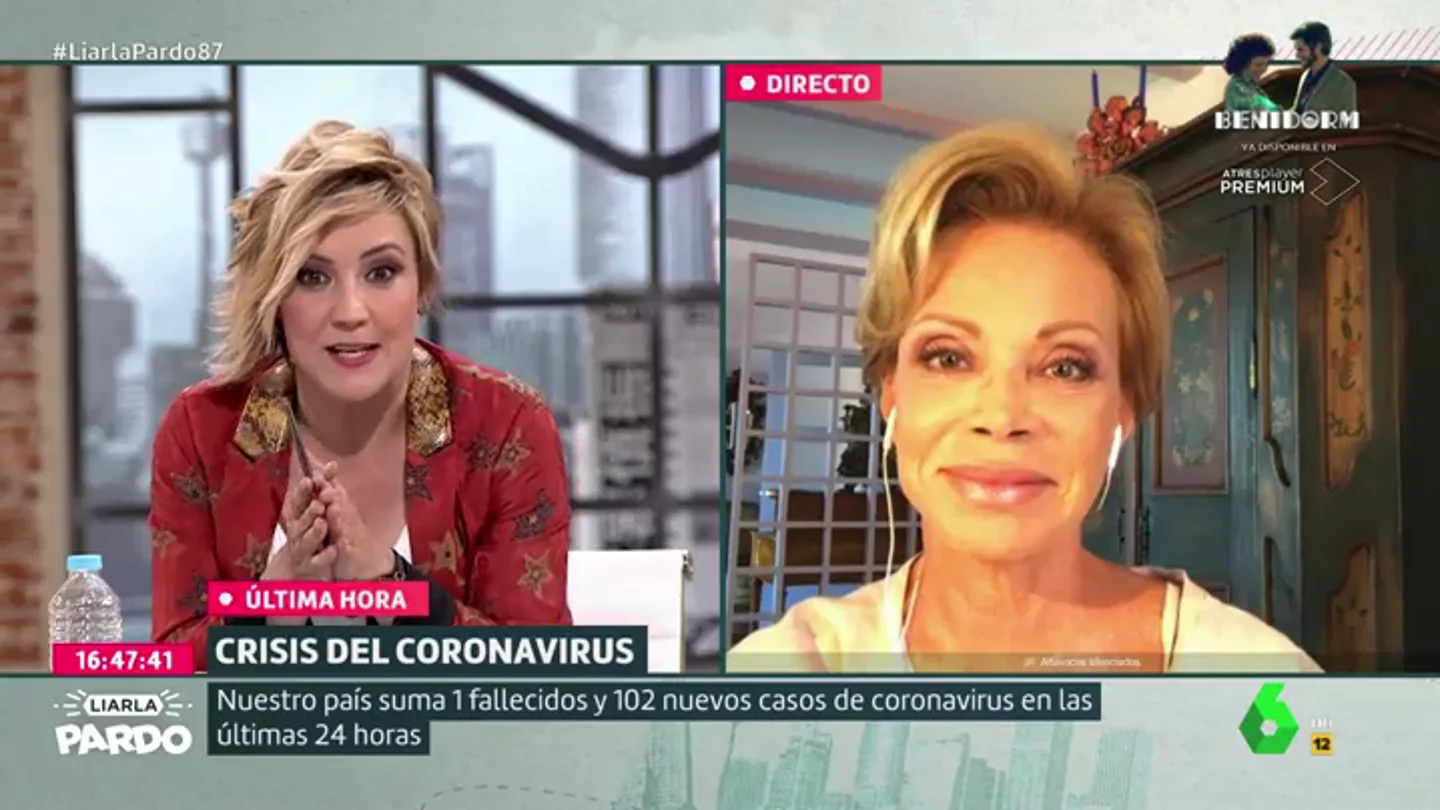 Cristina Pardo entrevista a Paloma San Basilio Cristina Pardo entrevista a Paloma San Basilio