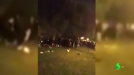 Investigan un macrobotellón con más de 200 jóvenes en Mendillorri, Pamplona Investigan un macrobotellón con más de 200 jóvenes en Mendillorri, Pamplona