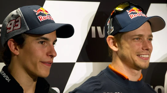 Marc Márquez y Casey Stoner Marc Márquez y Casey Stoner