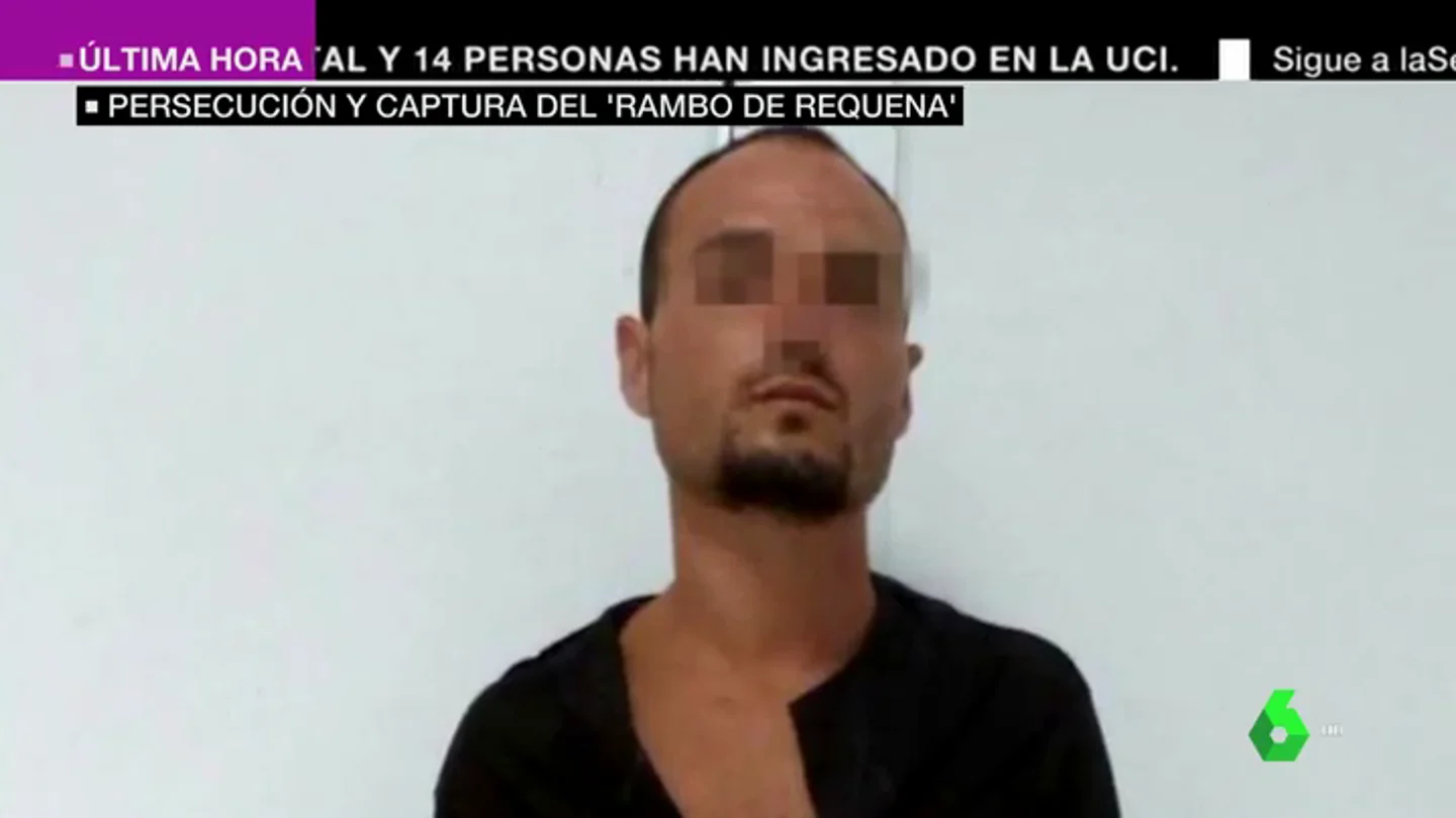 Detienen al 'Rambo de Requena' tras disparar a un agente en el estómago y darse a la fuga en Teruel Detienen al 'Rambo de Requena' tras disparar a un agente en el estómago y darse a la fuga en Teruel