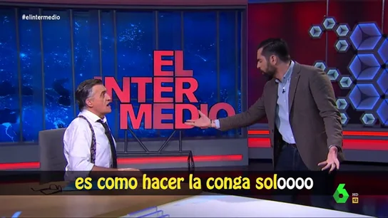 Dani Mateo y El Gran Wyoming versionan 'Bailar pegados' Dani Mateo y El Gran Wyoming versionan 'Bailar pegados'