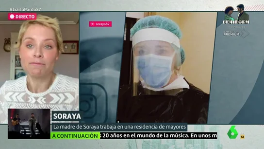 Soraya cuenta la difícil experiencia de su madre, trabajadora en una residencia de mayores Soraya cuenta la difícil experiencia de su madre, trabajadora en una residencia de mayores