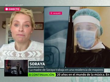 Soraya cuenta la difícil experiencia de su madre, trabajadora en una residencia de mayores Soraya cuenta la difícil experiencia de su madre, trabajadora en una residencia de mayores