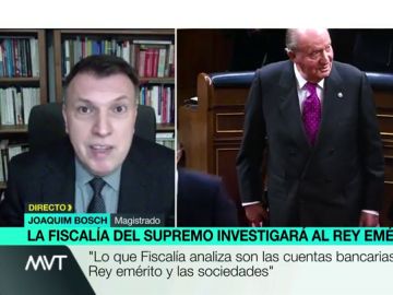 Joaquim Bosch, sobre la investigación al rey emérito: "Podría llevar a condenas de varios años de prisión" Joaquim Bosch, sobre la investigación al rey emérito: "Podría llevar a condenas de varios años de prisión"