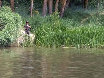 Integrantes del SEPRONA de la Guardia Civil y de la Policía Local de Simancas (buscan también un cocodrilo avistado en la zona de Pesqueruela. Integrantes del SEPRONA de la Guardia Civil y de la Policía Local de Simancas (buscan también un cocodrilo avistado en la zona de Pesqueruela.