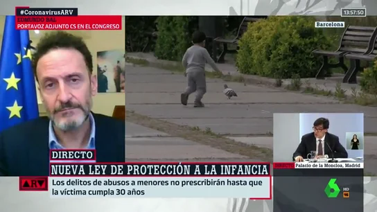 Bal responde a Rhodes tras pedir a Cs que vote a favor de la ley de protección a la infancia: "Hay que estudiarla con calma" Bal responde a Rhodes tras pedir a Cs que vote a favor de la ley de protección a la infancia: "Hay que estudiarla con calma"