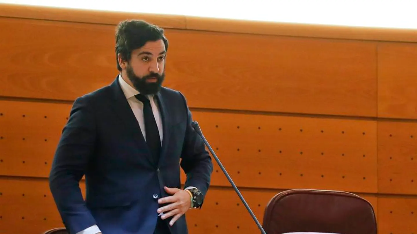El senador de Vox, Jacobo González-Robatto El senador de Vox, Jacobo González-Robatto