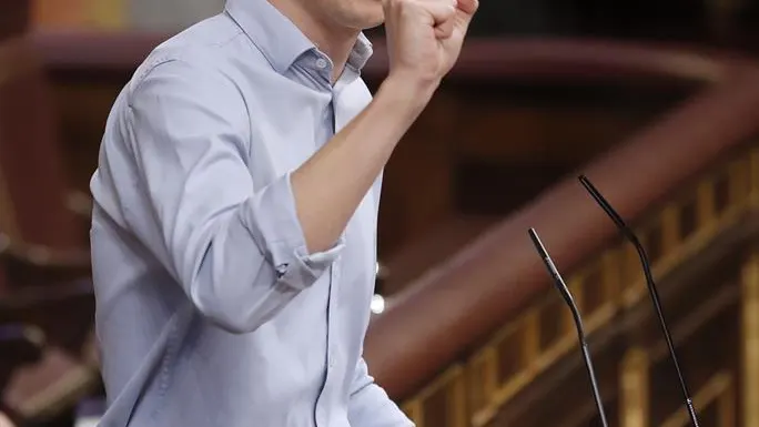 El diputado y líder de Más País, Íñigo Errejón.