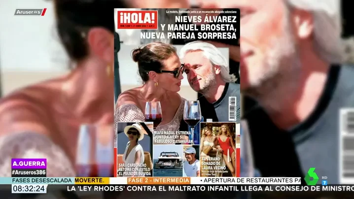 Nieves Álvarez vuelve a encontrar el amor: este es Manuel Broseta, la nueva pareja de la modelo Nieves Álvarez vuelve a encontrar el amor: este es Manuel Broseta, la nueva pareja de la modelo