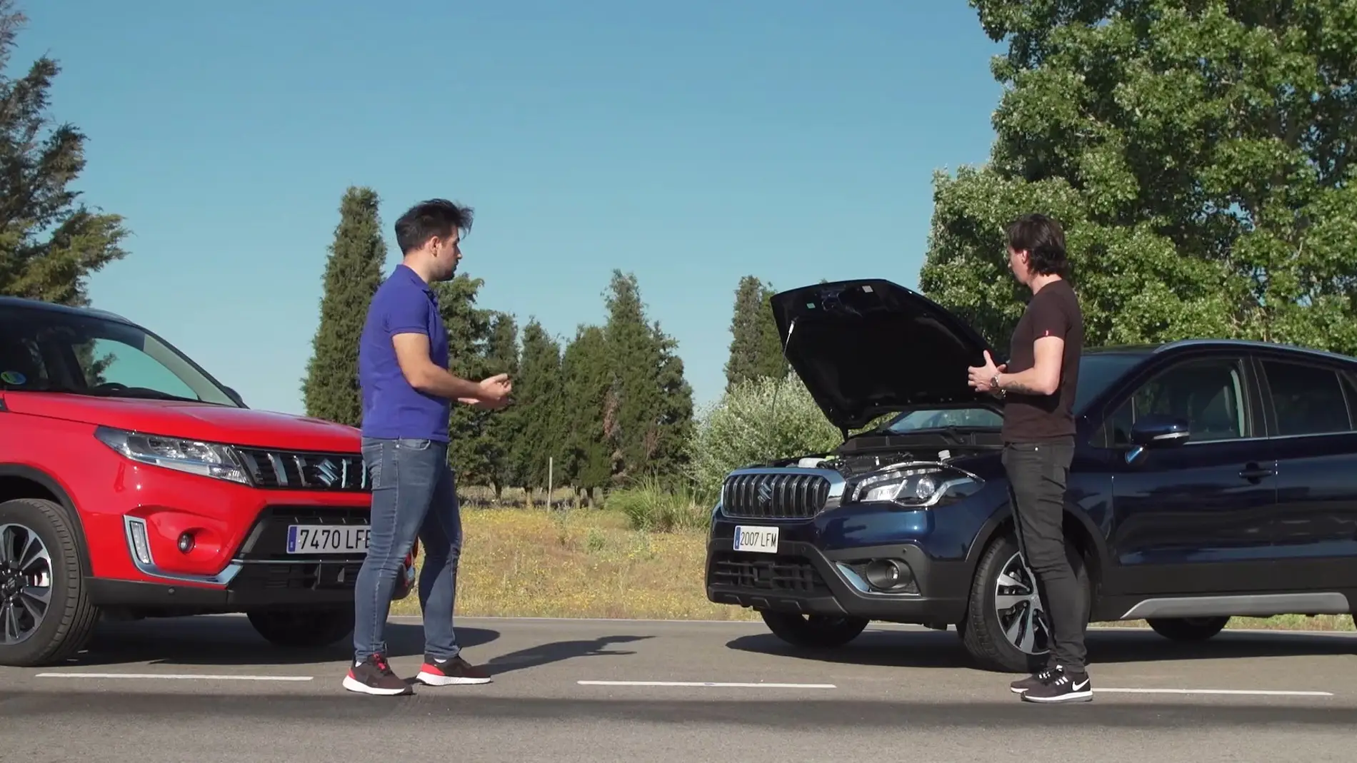 Suzuki Vitara y Suzuki S-Cross con motor híbrido a 48 V