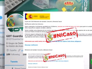 El timo de la mascarilla: no, el ministerio de Sanidad no envía un mensaje notificando de una multa por no usarla El timo de la mascarilla: no, el ministerio de Sanidad no envía un mensaje notificando de una multa por no usarla