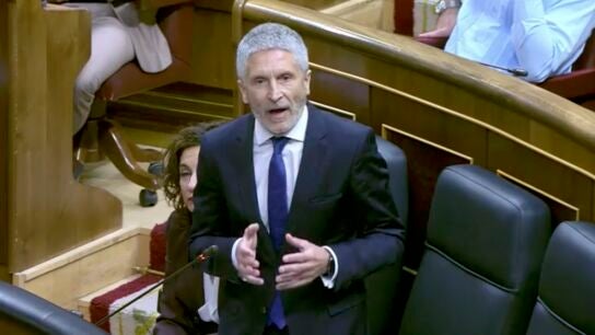 Marlaska estalla tras la acusaci&oacute;n de Vox 