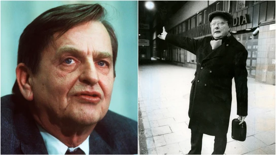 Olof Palme (izquierda) y su presunto asesino Olof Palme (izquierda) y su presunto asesino