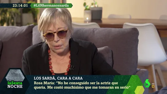 Rosa María Sardà, relato de una vida dedicada al teatro: "Tuve que ensuciarme mucho las manos y hacer tonterías" Rosa María Sardà, relato de una vida dedicada al teatro: "Tuve que ensuciarme mucho las manos y hacer tonterías"