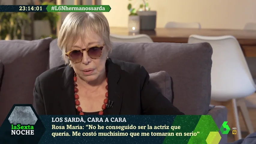 Rosa María Sardà, relato de una vida dedicada al teatro: "Tuve que ensuciarme mucho las manos y hacer tonterías"