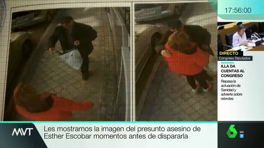 Las últimas horas de Esther: el abrazo con su asesino en la calle minutos antes de morir por un disparo Las últimas horas de Esther: el abrazo con su asesino en la calle minutos antes de morir por un disparo