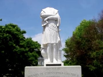 Estatua de Cristobal Colón en Boston