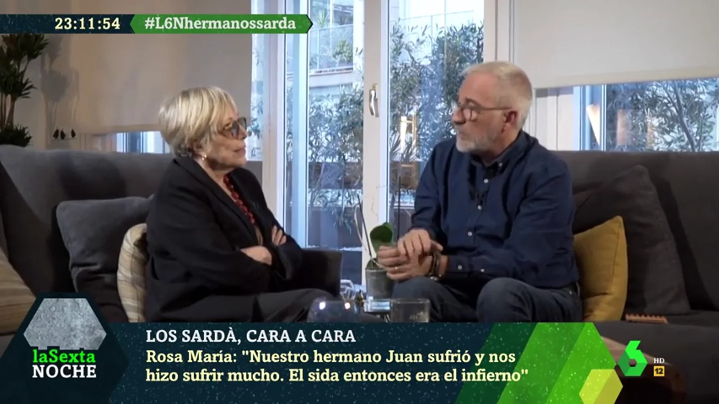 El sufrimiento de Rosa María Sardà y Xavier Sardà al enterarse de que su hermano tenía sida sardaEl sufrimiento de Rosa María Sardà y Xavier Sardà al enterarse de que su hermano tenía sida