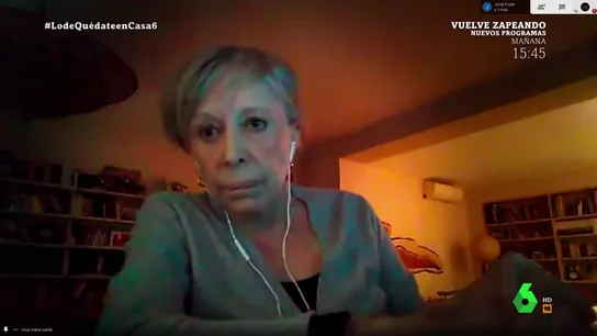 Así hablaba Rosa María Sardá de su cáncer con Jordi Évole: "Es invencible, no se lucha contra él" Así hablaba Rosa María Sardá de su cáncer con Jordi Évole: "Es invencible, no se lucha contra él"