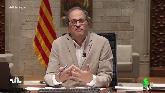 Vídeo manipulado - La increíble habilidad de Quim Torra con el 'beatbox' Vídeo manipulado - La increíble habilidad de Quim Torra con el 'beatbox'