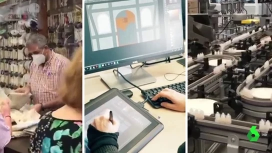 Capturas de los tres negocios Capturas de los tres negocios
