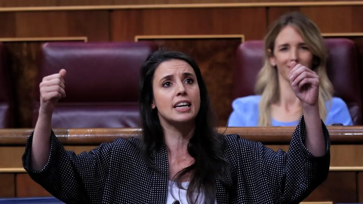 La ministra de Igualdad, Irene Montero La ministra de Igualdad, Irene Montero